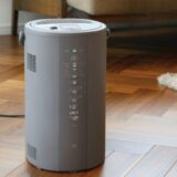 【象印スチーム加湿器 EE-DE50-HA】暖房で乾燥しがちな空気を、しっかり除菌して暖かく。赤ちゃんにも優しい